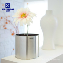 Indoor Stainless Steel Polished Flower Planter Pot